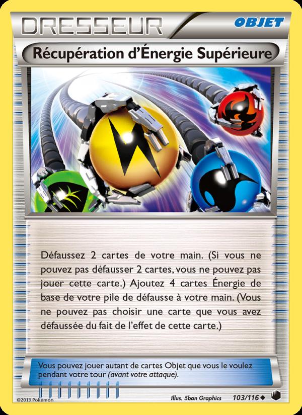 Récupération d’Énergie Supérieure card