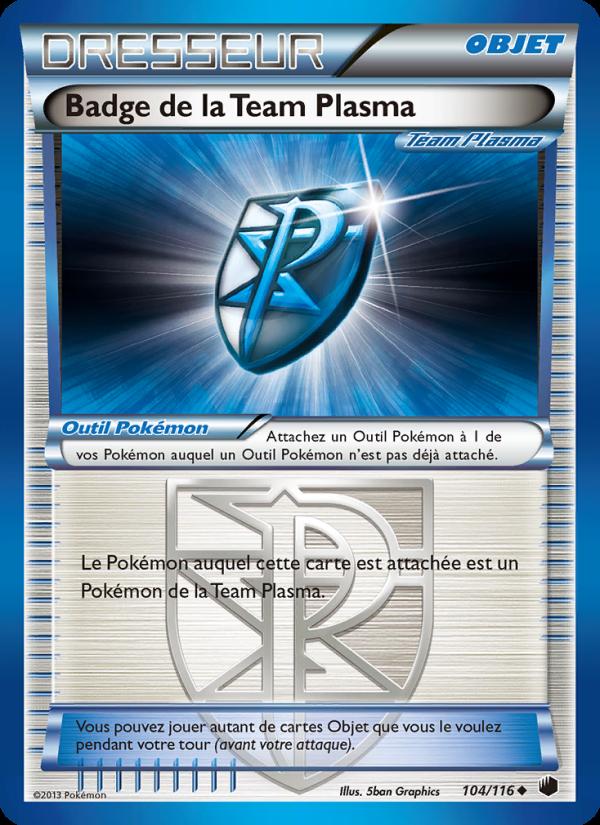 Badge de la Team Plasma card