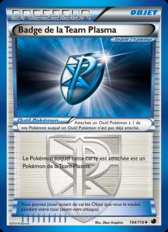 Badge de la Team Plasma card