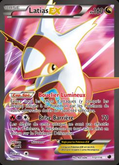 Latias-EX card