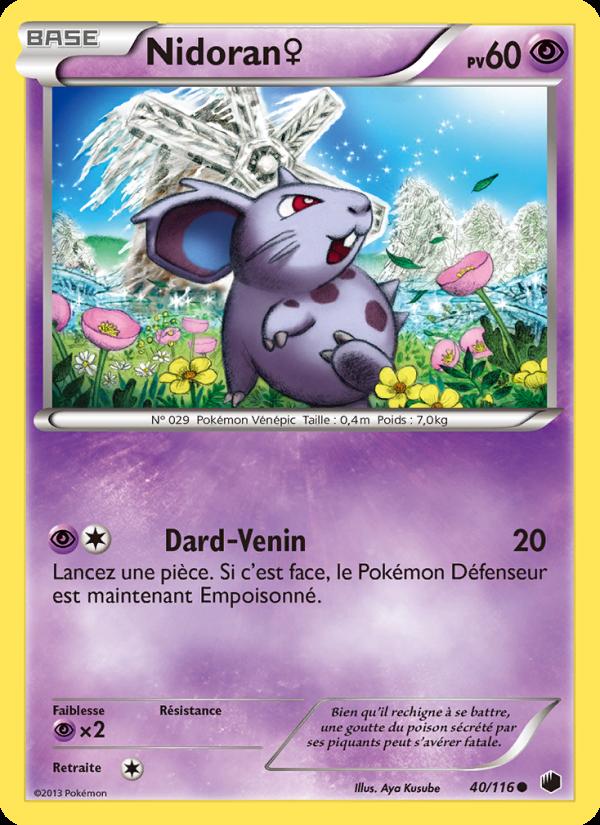 Nidoran♀ card