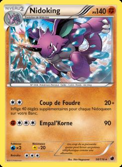 Nidoking card