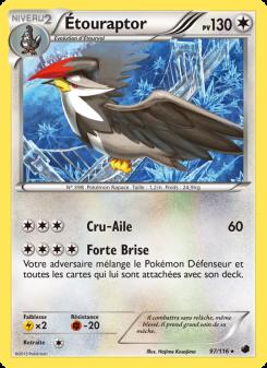 Étouraptor card