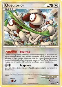 Queulorior card