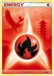 Énergie Feu card