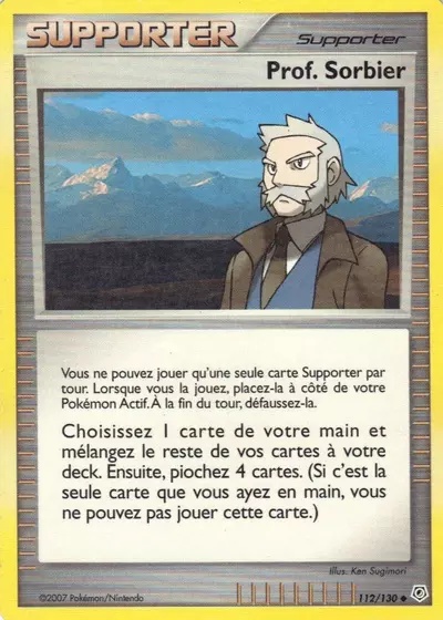 Prof. Sorbier card