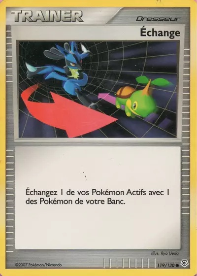 Échange card