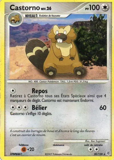 Castorno card