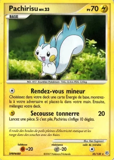 Pachirisu card