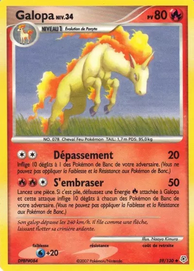 Galopa card