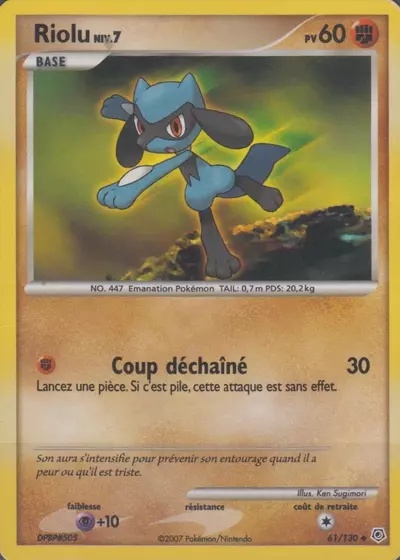 Riolu card