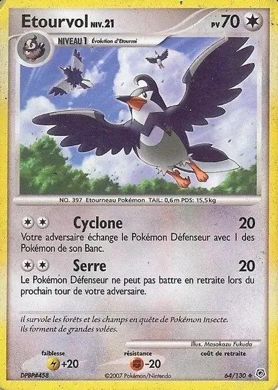Etourvol card