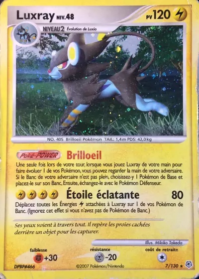 Luxray card
