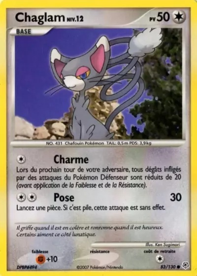 Chaglam card