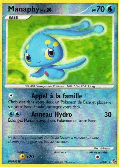 Manaphy card