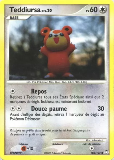 Teddiursa card