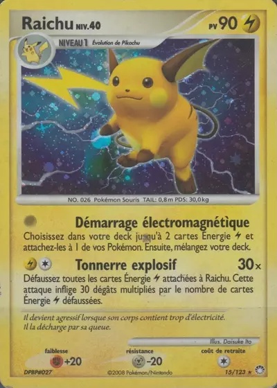 Raichu card