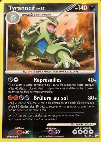 Tyranocif card