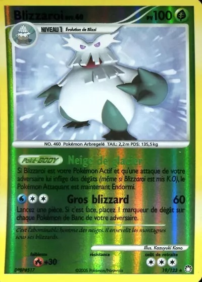Blizzaroi card