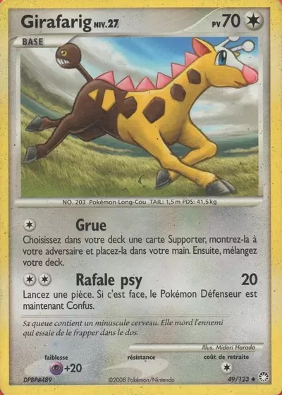 Girafarig card