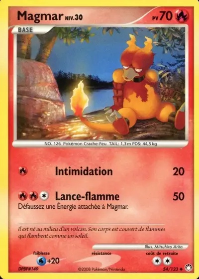 Magmar card