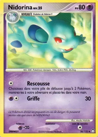 Nidorina card