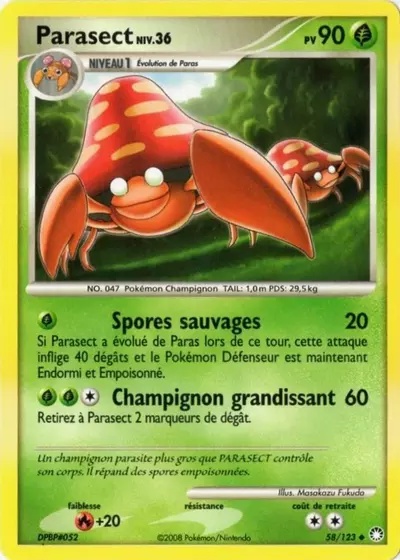 Parasect card
