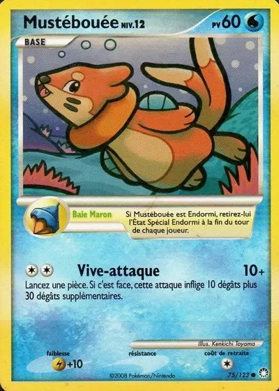 Mustébouée card