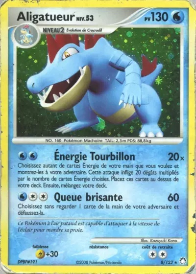 Aligatueur card