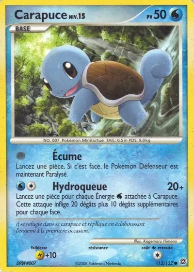 Carapuce card