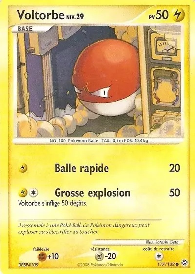 Voltorbe card