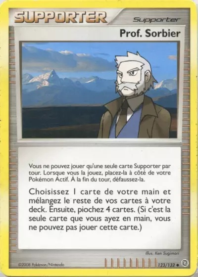 Prof. Sorbier card