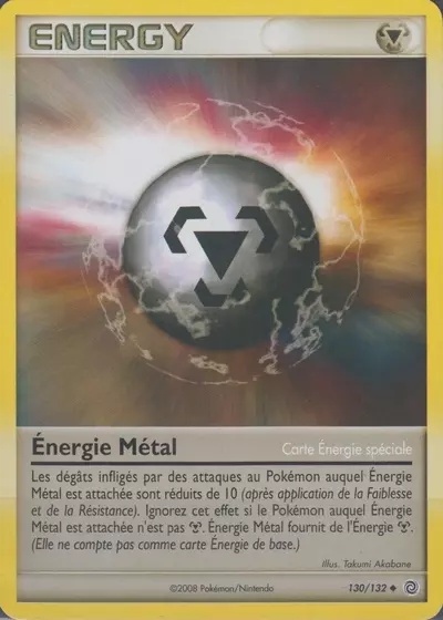Énergie Métal card