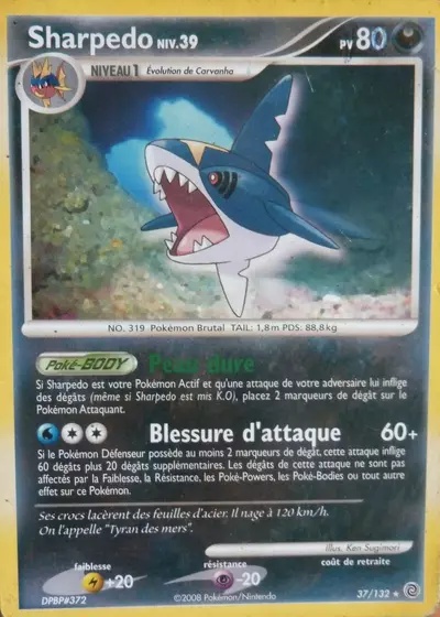 Sharpedo card
