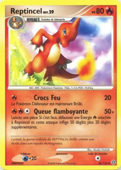Reptincel card