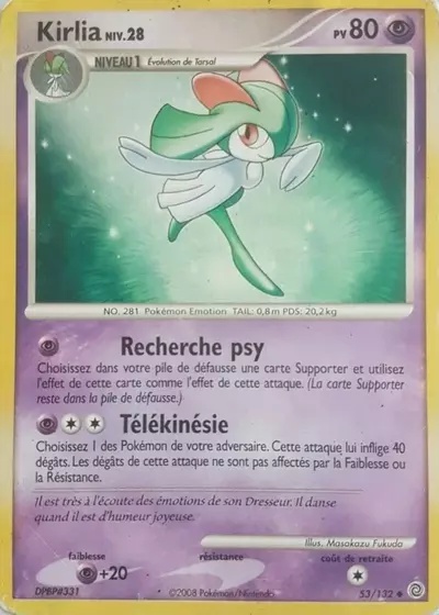 Kirlia card