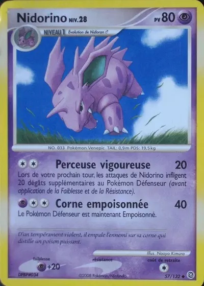 Nidorino card