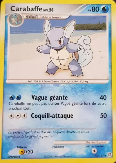 Carabaffe card
