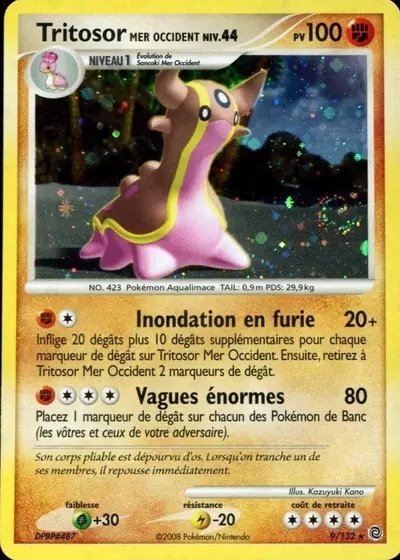 Tritosor Mer Occident card
