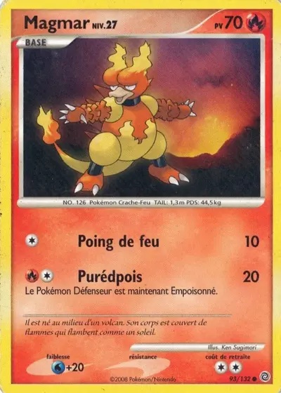 Magmar card