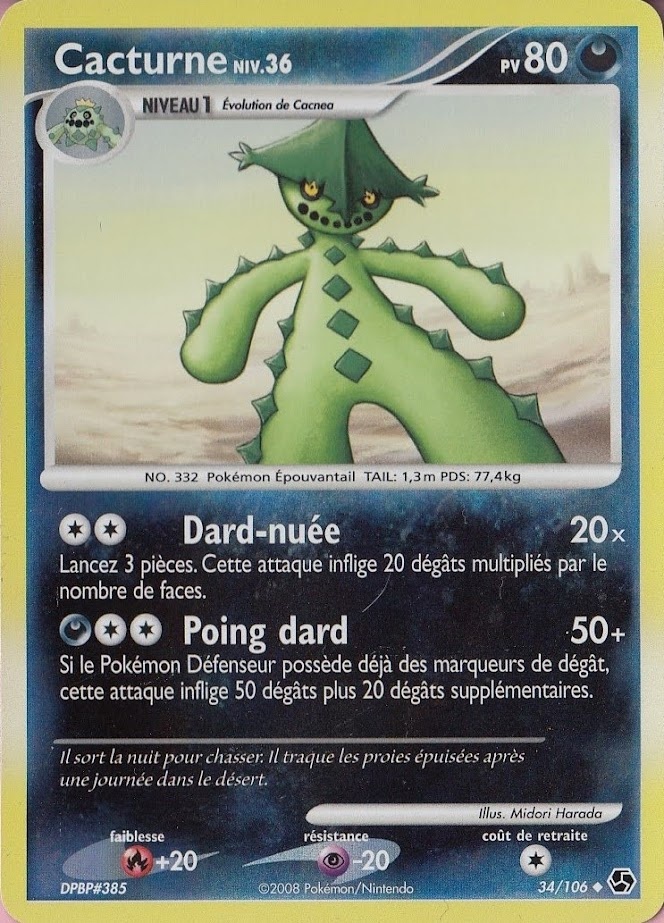 Cacturne card