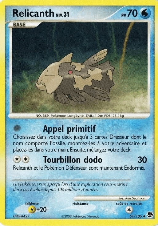 Relicanth card