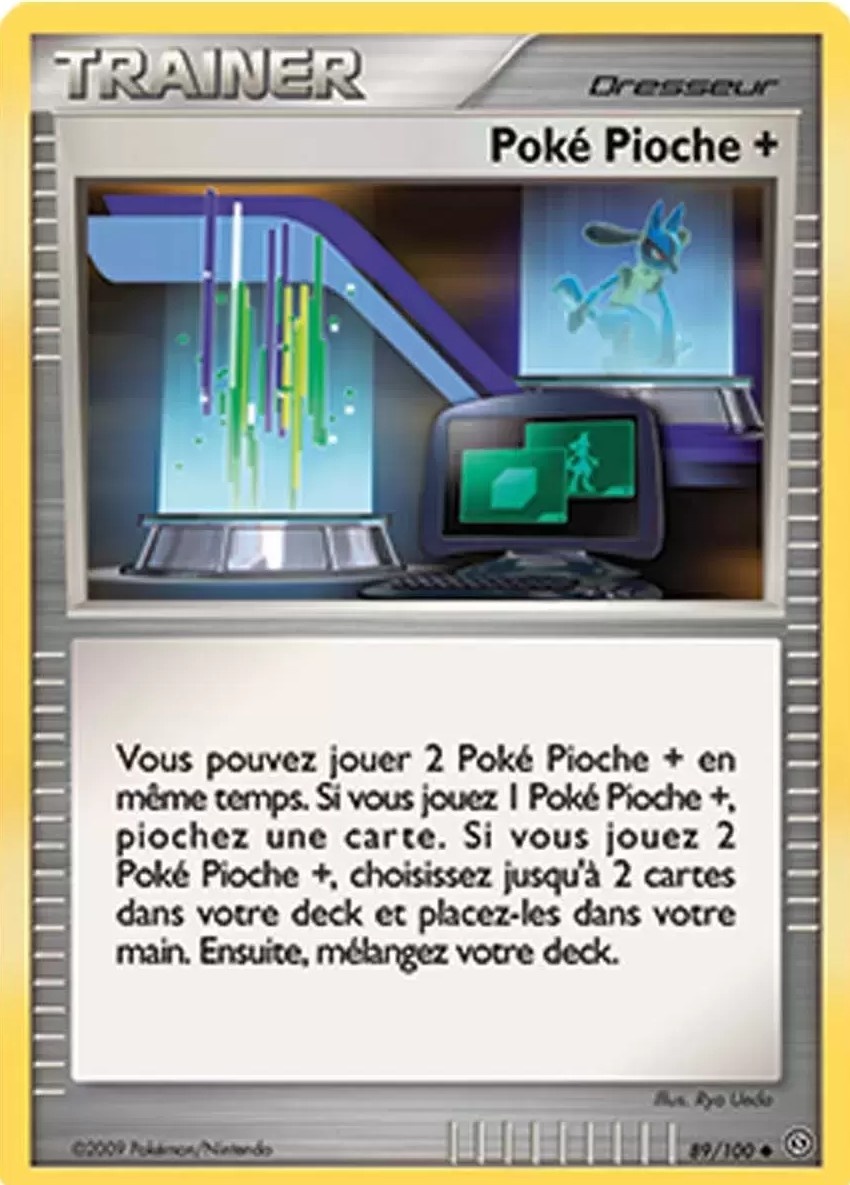 Poké Pioche + card