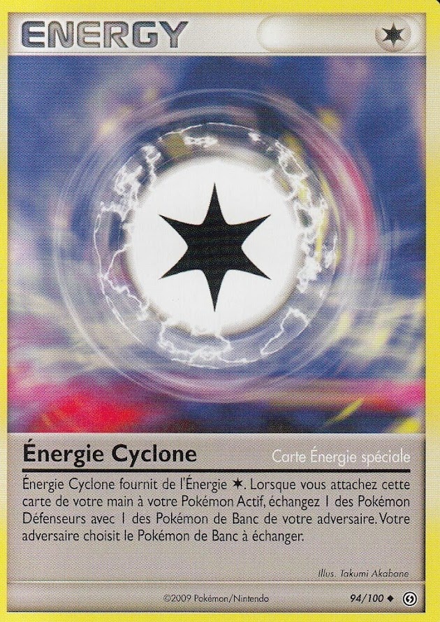 Énergie Cyclone card