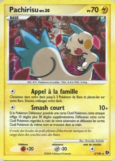 Pachirisu card