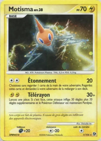 Motisma card