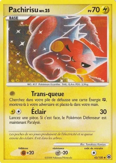 Pachirisu card