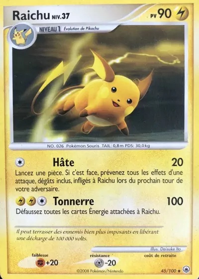 Raichu card