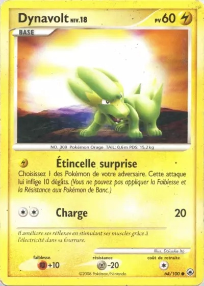 Dynavolt card