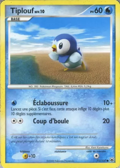 Tiplouf card